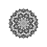 mandala schets icoon. vector illustratie ontwerp.