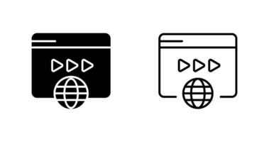 videomarketing vectorpictogram vector