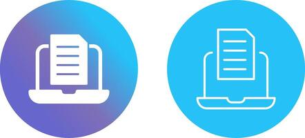 document vector pictogram