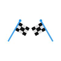 Racing pictogram vectorillustratie vector