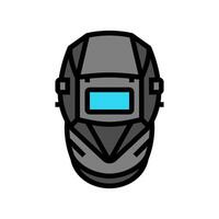 lassen helm ppe beschermend uitrusting kleur icoon vector illustratie
