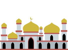 moskee Ramadan kareem achtergrond illustratie vector