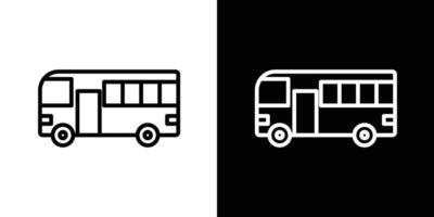 bus trainer icoon vector
