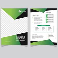 bedrijf profiel brochure sjabloon lay-out ontwerp, 16 Pagina's zakelijke brochure ontwerp sjabloon, minimaal bedrijf brochure sjabloon ontwerp vector