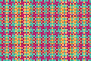 tartan geruite patroon met textuur en trouwkleur. vector