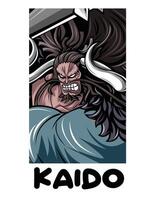 een stuk kaido vector