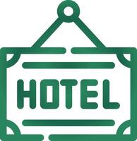 hotel creatief icoon ontwerp vector