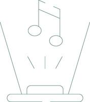 ar muziek- creatief icoon ontwerp vector
