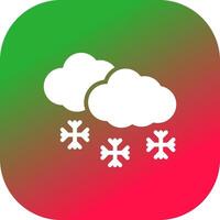 sneeuw creatief icoon ontwerp vector