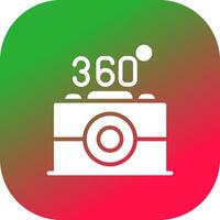 360 camera creatief icoon ontwerp vector