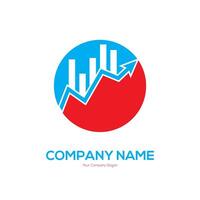 financieel groei omhoog logo icoon vector