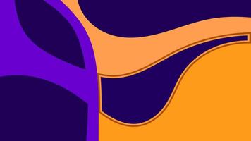 abstract achtergrond met meetkundig vormen pastel oranje Purper vlak kleur vector ontwerp sjabloon voor behang, Hoes ontwerp, Startpagina ontwerp