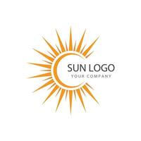 zon logo vector sjabloon symbool ontwerp