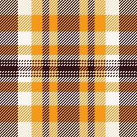 vector Schotse ruit kleding stof van plaid patroon textiel met een controleren naadloos structuur achtergrond.