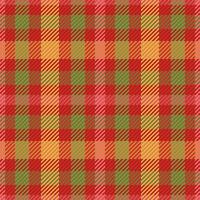 Schotse ruit plaid patroon naadloos vector achtergrond. controleren plaid voor flanel shirt, deken, gooien, of andere modern textiel