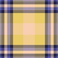 plaid controleren patroon. naadloos kleding stof textuur. Schotse ruit textiel afdrukken. vector