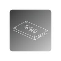 ssd icoon vector