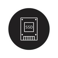 ssd icoon vector