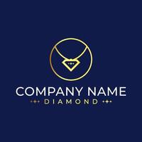 diamant ring logo concept - diamant vormig ring sieraden logo transformatie ontwerp. vector