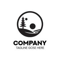 bedrijf reizen logo ontwerp voor bedrijf vector