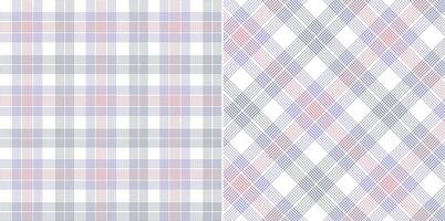 vector geruit patroon of plaid patroon . tartan, getextureerde naadloos keperstof voor flanel overhemden, dekbed dekt, andere herfst winter textiel molens. vector formaat