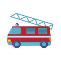 brand vrachtauto icoon clip art avatar logotype geïsoleerd vector illustratie