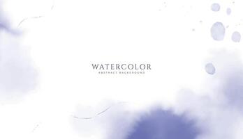 abstract horizontaal waterverf achtergrond. neutrale licht blauw Purper gekleurde leeg ruimte achtergrond illustratie vector