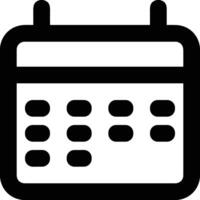 kalender schema icoon symbool vector afbeelding. illustratie van de modern afspraak herinnering agenda symbool grafisch ontwerp beeld