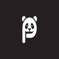 brief p panda vector