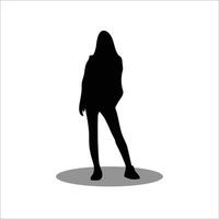 Dames silhouet vector