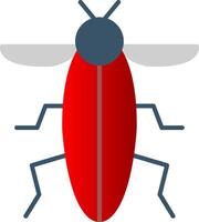 insect vlak helling icoon vector