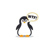 boze pinguïn vector emoji