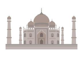 Taj Mahal oriëntatiepunt vector