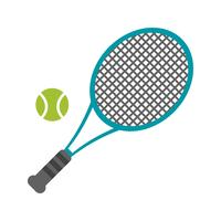 Tennis pictogram vectorillustratie vector