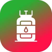 gas- cilinder creatief icoon ontwerp vector