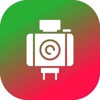 camera creatief icoon ontwerp vector