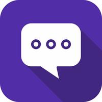 Vector Chat-pictogram