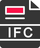 ifc creatief icoon ontwerp vector