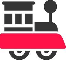 trein creatief icoon ontwerp vector