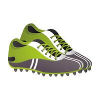 voetbal sportschoenen geïsoleerde pictogram vector