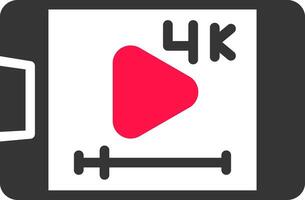 video streaming creatief icoon ontwerp vector