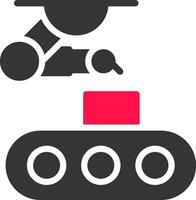 transportband riem creatief icoon ontwerp vector