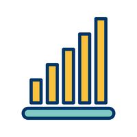 Vector statistieken pictogram