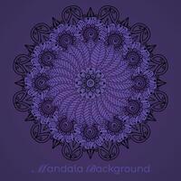 luxe mandala patroon achtergrond, circulaire patroon vector ontwerp