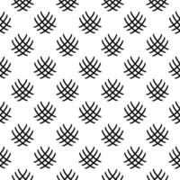abstract naadloos patroon ornament lijn motief vector