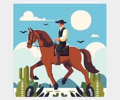 Kentucky Derby racing paard wedstrijd illustratie vector