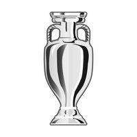 vector afbeelding, uefa cup trofee