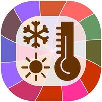 thermometer vector pictogram