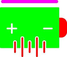 batterij vector pictogram