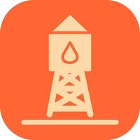 water toren vector icoon